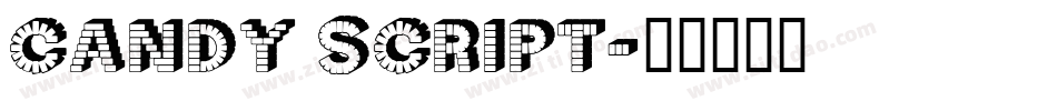 Candy Script字体转换